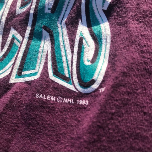 1993 Anaheim Mighty Ducks T-Shirt - Picture 3 of 6